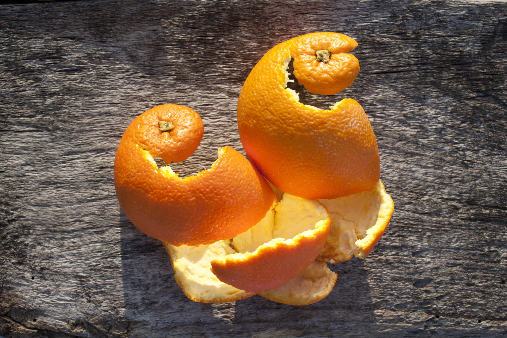 Even orange peels can be transformed into a  delish dish. Photo © malerapaso