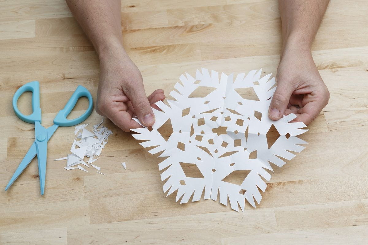 step 7 unfolding the snowflake