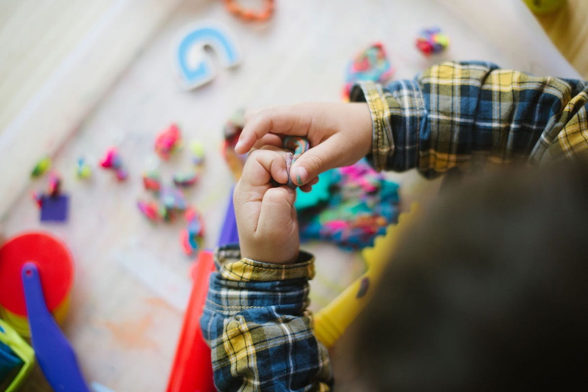 Making Play Dough Cookies: Scissor Practice & Creative Play - A