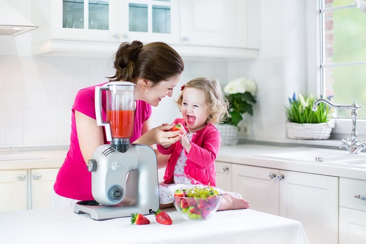 Teaching Kids to Use a Blender