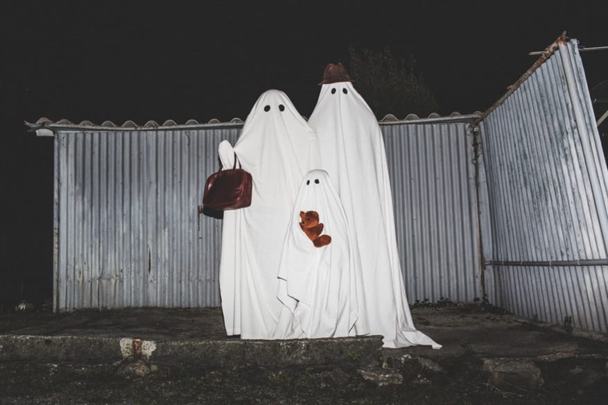 ghost family halloween