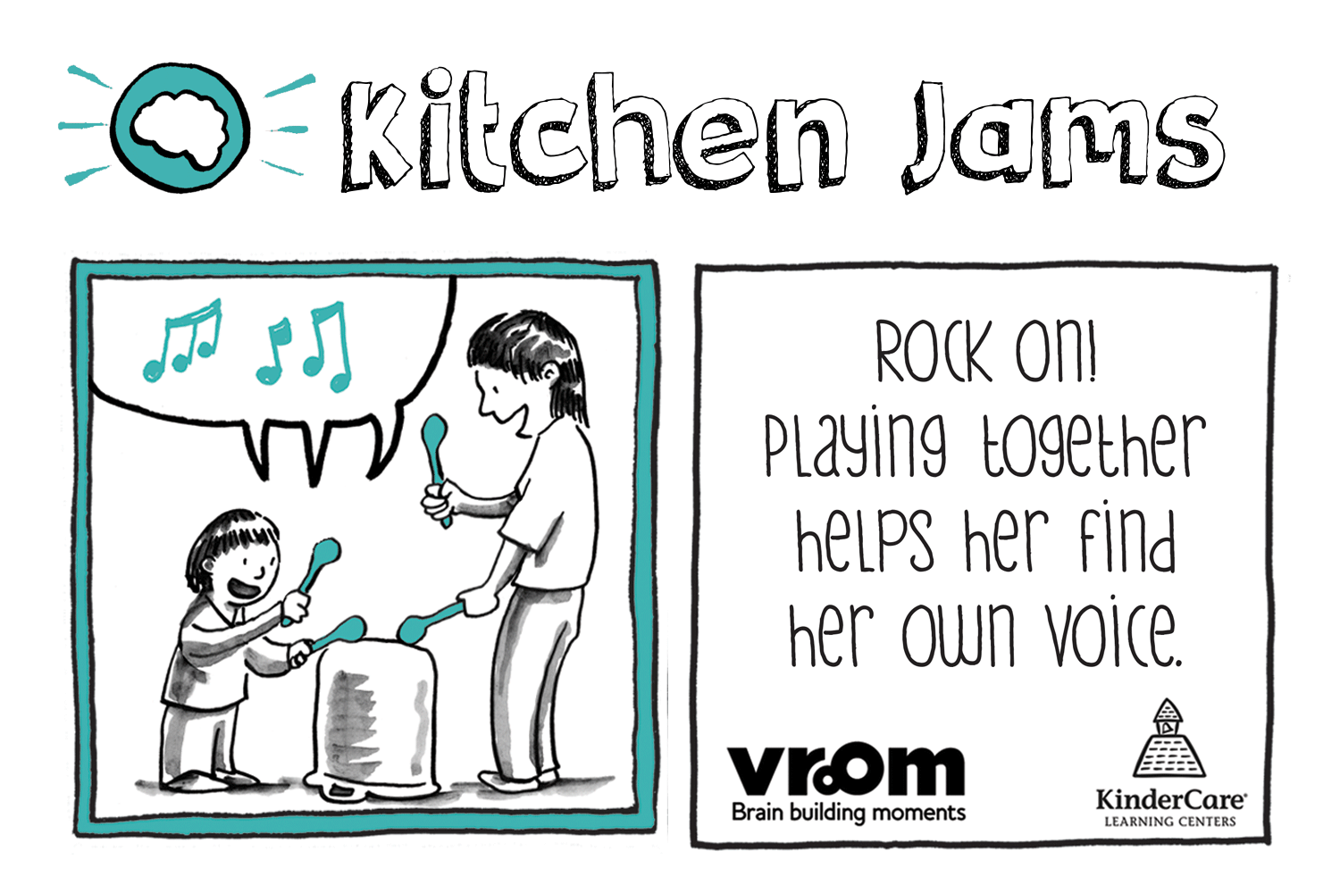 kitchen jams play in pots n pans jam band activity 3