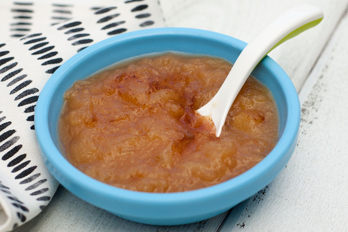 Great For Babies Big Kids Of All Ages Easy Homemade Applesauce