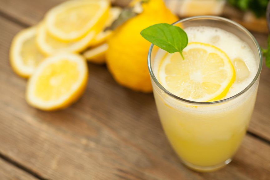 meyer lemon lemonade