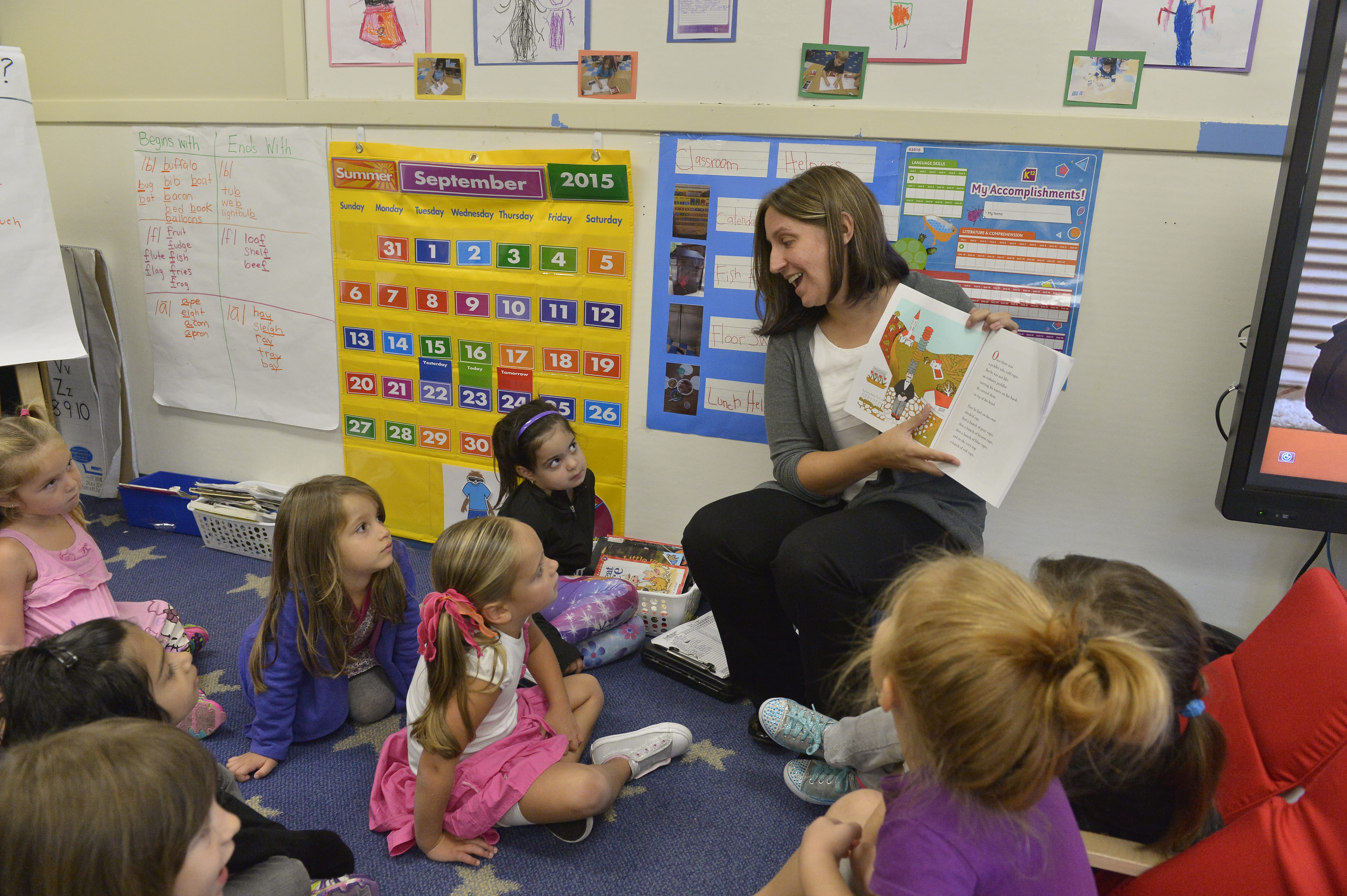 Award-winning teacher Kim Bouchie believes in hands-on learning experiences for children.