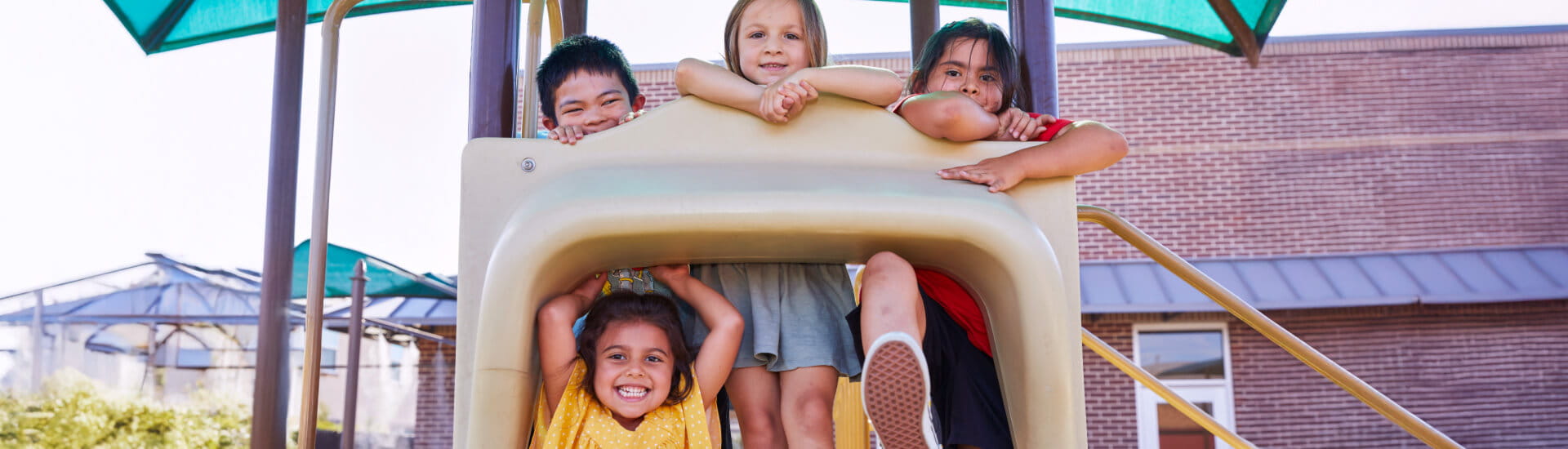 kids playing outside