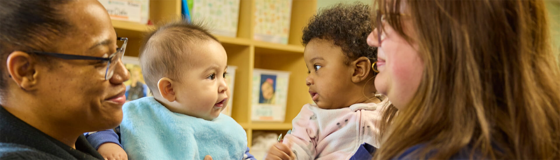 Teachers with infants