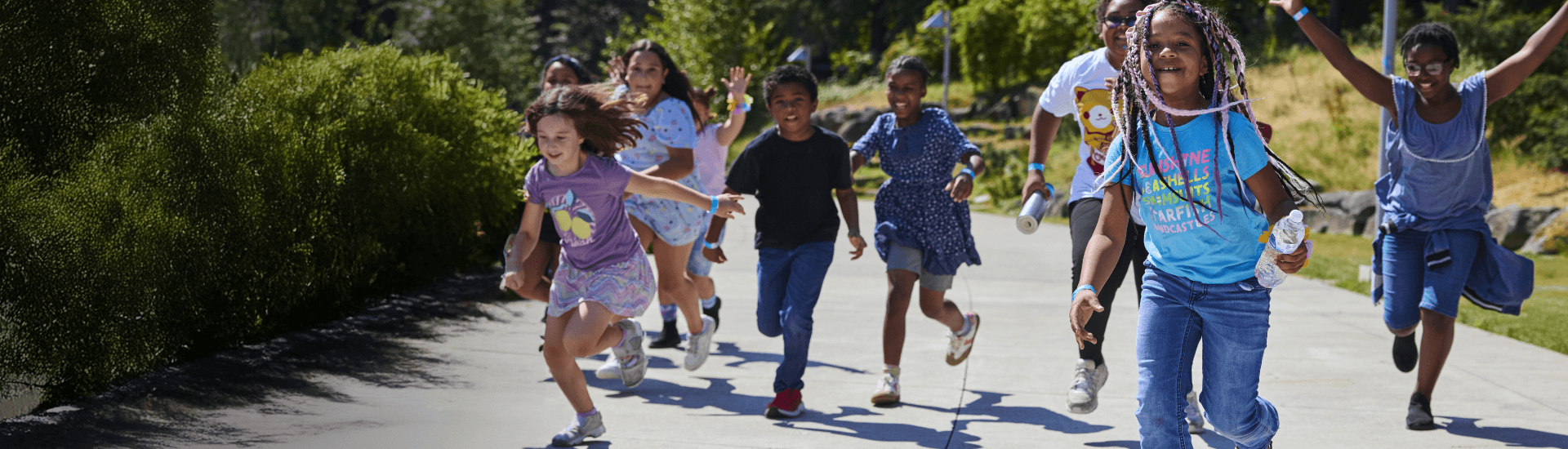 kids playing outside