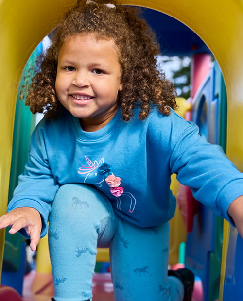 child on the playground