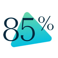 85%