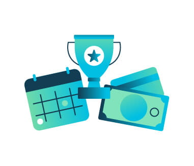 calendar and money icon