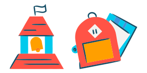 School house illustration