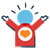 raise hands icon