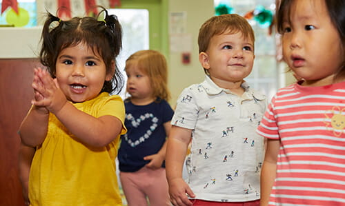 toddlers playing